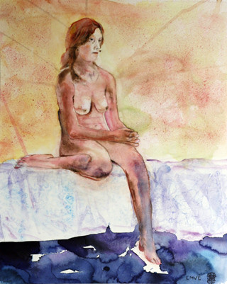 A113-Nostalgie-Aquarelle: 50x40 (70x50)-500�