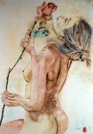 A160-Ivresse-Aquarelle: 60x42 (80x60)-550�