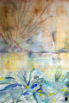 Brume-Aquarelle: 60x40