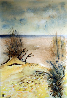 Rivage-Aquarelle: 66x45 (80x60)