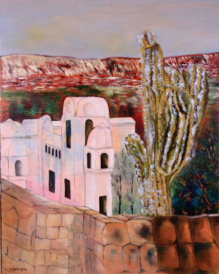Ref:H409-Humahuaca-Huile sur toile:92x73-600�