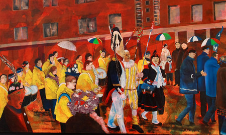 Ref:H421-La musique &agrave; papa-Huile : 60x100-500�